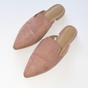 A New Day Women’s Slip On Mules / Loafers Blush 11